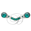 SpecSecure by ReadeREST with SWAROVSKI CRYSTALS Emerald